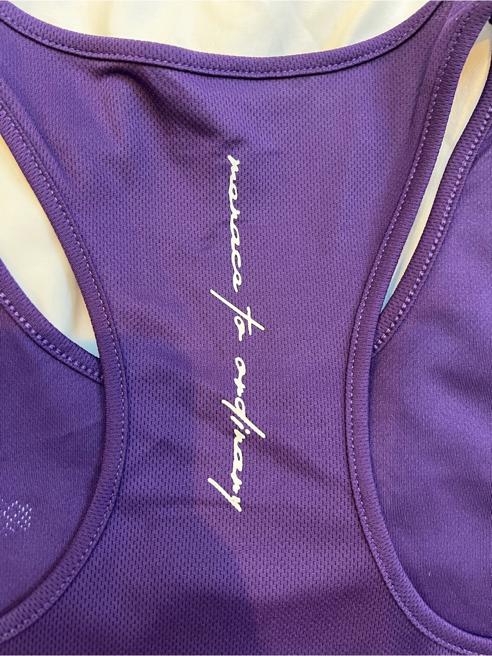 Jed North Purple Racerback Performance Tank - Picture 4 of 5